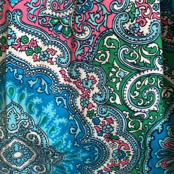 SOLD Talbots Paisley Fit + Flair Dress - Picture 8 of 12